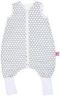 MOTHERHOOD Muslin sleeping bag with trousers Grey Classics 1-1,5 r 0,5 tog - Children's Sleeping Bag