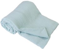 BABYMATEX Cotton blanket Muslin light turquoise 75x100 cm - Blanket