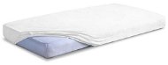 BABYMATEX Terry bed sheet 60x120 cm white - Cot sheet
