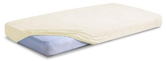 BABYMATEX frottír ágynemű 60 x 120 cm, krém