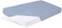 BABYMATEX Protective sheet with elastic Bamboo light blue 60x120 cm - Cot sheet