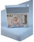 EKO Waterproof sheet with rubber jersey blue 120x60 cm - Cot sheet