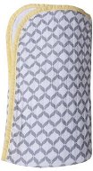 MOTHERHOOD Pamut muszlin takaró Pre-Washed Grey Classics 95x110 cm - Pléd