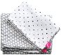 MOTHERHOOD Cotton Muslin Crib Sheets Pro-Washed Grey Classics 2-Piece - Children's Bedding