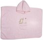 ECO Elephant Pink Poncho - Children's Bath Towel