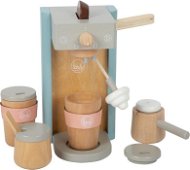 Small Foot Tasty kávéfőző tartozékokkal - Játék háztartási gép