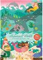 Petit Collage Znovupoužitelné samolepky se scénou Svět mořské víly - Kids Stickers