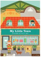 Petit Collage Znovupoužitelné samolepky se scénou Moje malé město - Kids Stickers