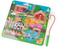 Bigjigs Toys Magnetic Maze Farm - Motor Activity Maze