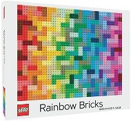 Chronicle books Puzzle LEGO® dúhové kocky 1000 dielikov - Puzzle