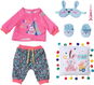 Toy Doll Dress BABY born Bedtime Set Deluxe, 43 cm - Oblečení pro panenky