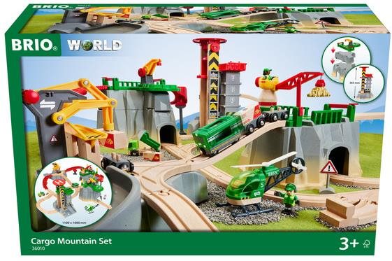 BRIO WORLD 36010 High Altitude Transport Train Set - Train Set