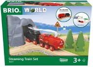 BRIO WORLD 36017 Vánoční vlaková sada s parní lokomotivou na baterie - Vláčkodráha