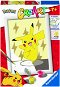 Ravensburger Kreatívne a výtvarné hračky 202430 CreArt Pokémon Pikachu - Maľovanie podľa čísel