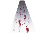 Krvavý koberec - halloween - 90 x 450 cm - Dekorace