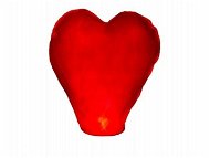 Lampión štěstí srdce červený 37x93x95cm - svatba / valentýn - Lampión