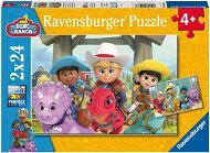 Puzzle Ravensburger 055883 Dino Ranch Freundschaft - 2 x 24 Teile - Puzzle