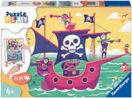 Jigsaw Ravensburger 055920 Puzzle & Play Pirates and Land in Sight 2x24 pieces - Puzzle