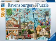 Ravensburger 171187 Koláž veľkomesta 5000 dielikov - Puzzle