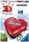 Ravensburger 3D Puzzle 112852 Srdce Minecraft 54 dílků  - 3D puzzle