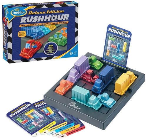 Thinkfun 765195 Thinkfun Rush Hour Deluxe Edition - Brain Teaser - Main image