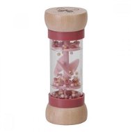 Rattle Hourglass Flowers and Butterflies - Baby Rattle
