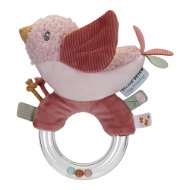 Rattle with bird Flowers and butterflies - Baby Rattle