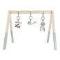 Wooden trapeze bar Ocean Mint - Baby Play Gym