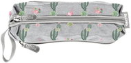 BeUniq school case Cactus grey - School Case