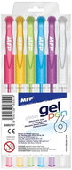 Gel pen set GLITTER 6 pcs GG1038-6 - Gel Pen 