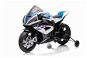 Beneo Electric Motorcycle BMW HP4 RACE 12V, white - Kids' Electric Motorbike