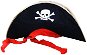 Pirate captain hat with ribbon adult - Costume Accessory