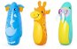 Inflatable boxing animal 89 cm - mix 3 types (elephant, giraffe, walrus) - Inflatable Toy