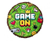 Balónik fóliový game on – pixel – minecraft – 45 cm - Balóny