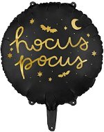 Fóliový balónik hocus pocus – čierny – halloween – čarodejnica – 45 cm - Balóny