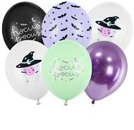Latexové balóniky – halloween – hocus pocus – čarodejnica – 6 ks – 30 cm - Balóny