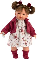 Llorens 33146 Vera - realistic doll with sounds and soft fabric body - 33 cm - Doll