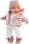 Llorens 42406 Baby Julia - Élethű játékbaba hangokkal és puha szövet testtel - 42 cm - Játékbaba