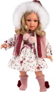 Llorens 54037 Lucia - realistická panenka s měkkým látkovým tělem  - 40 cm  - Panenka