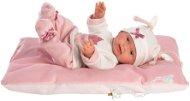 Llorens 26312 New Born Holčička - realistická panenka miminko s celovinylovým tělem - 26 cm  - Panenka