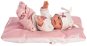 Llorens 26312 New Born Girl - Realistische Babypuppe mit Vollvinylkörper - 26 cm - Puppe