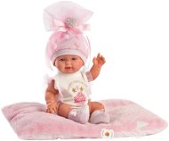 Llorens 26316 New Born Girl - realistic baby doll with all-vinyl body - 26 cm - Doll