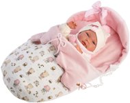Llorens 73884 New Born Baby Girl - realistic baby doll with all-vinyl body - 40 cm - Doll