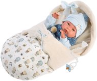 Llorens 73885 New Born Chlapeček - realistická panenka miminko s celovinylovým tělem - 40 cm - Panenka