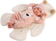 Llorens 63644 New Born - realistic baby doll with sounds and soft fabric body - 36 cm - Doll