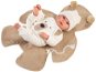 Doll Llorens 63645 New Born - realistic baby doll with sounds and soft fabric body - 36 cm - Panenka