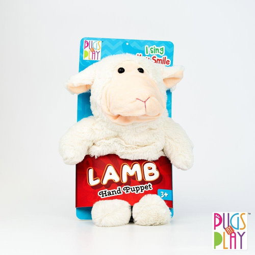 Pugs at Play - Singing Puppet - Sheep - Soft Toy - Main image