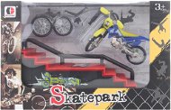 Ramp with motor bolted - Fingerboard Ramp