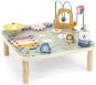 Wooden table with activities - Baby Toy