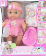Baby peeing sound with accessories - Doll
